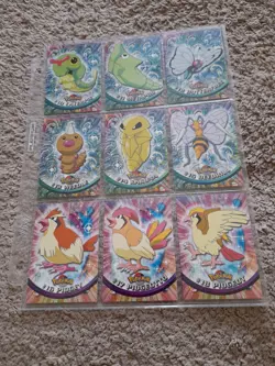 Pokemon Full Set of 90 TV Animation Series 1 Cards from Topps 1999 - Image 3