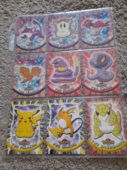 Pokemon Full Set of 90 TV Animation Series 1 Cards from Topps 1999 - Image 5