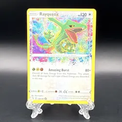 Rayquaza Rare Holo 138/185 SWSH Vivid Voltage Pokemon NM - Image 1