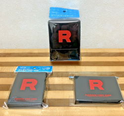 Pokemon Card Gam Team Rocket Flip Deck Case Deck Shield Pro Damekan 3-piece set - Image 1