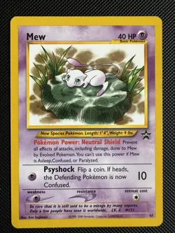 Mew - Wizards Black Star Promo #47 - 1995-2000 - Pokemon Card - Image 1