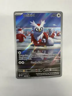 Delibird Illustration Rare Pokemon Mega Evolution 152/132 - Image 1