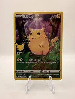 2021 Pokemon TCG Pikachu 005/025 Holo 25th Anniversary Celebrations NM - Image 1