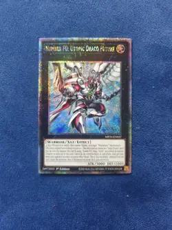 Yugioh Number F0: Utopic Draco Future MP24-EN037 Quarter Century Rare 1st Ed NM - Image 1