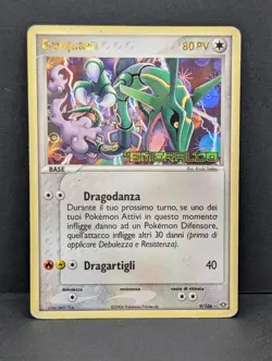 Rayquaza 9/106 Emerald Reverse Holo Ultra Rare Pokemon TCG Nintendo ITALIAN HP - Image 1