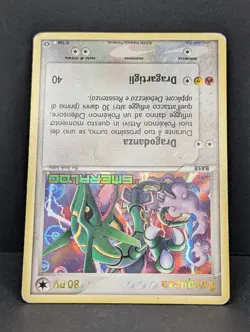 Rayquaza 9/106 Emerald Reverse Holo Ultra Rare Pokemon TCG Nintendo ITALIAN HP - Image 4