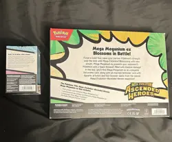 Pokemon Mega Evolution Ascended Heroes Mega Meganium ex Box Booster Bundle - Image 2
