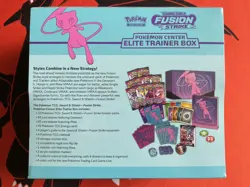 Fusion Strike Pokemon Center Exclusive Sword & Shield Elite Trainer Box ETB NEW - Image 2