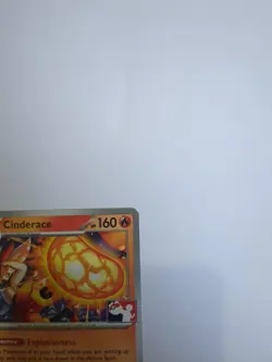 Cinderace 028/132 Non Holo Pokemon Play! Prize Pack Play Stamp Series 8 - Image 3