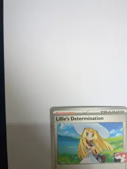 Pokemon TCG Lillie’s Determination Prize Pack 119/132 Non-Holo Play! Stamp - Image 2