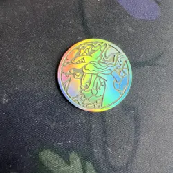 2025 Pokemon Mega Charizard X Ex UPC Silver Metal Coin. FREE SHIPPING!!! - Image 1