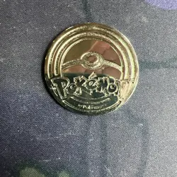 2025 Pokemon Mega Charizard X Ex UPC Silver Metal Coin. FREE SHIPPING!!! - Image 2