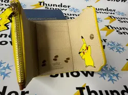 Pokemon Pikachu Leather Trifold Wallet MAISON de SABRE - New in Box - Image 1