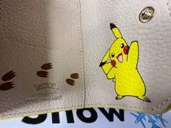 Pokemon Pikachu Leather Trifold Wallet MAISON de SABRE - New in Box - Image 4