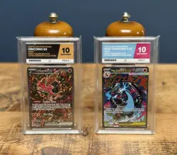 Pokemon Mega Charizard X Ex 023 & Oricorio Ex 024 Promo Graded ACE 10 Bundle 🦖 - Image 1