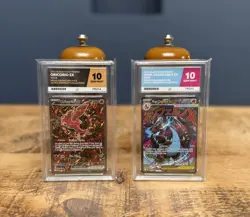Pokemon Mega Charizard X Ex 023 & Oricorio Ex 024 Promo Graded ACE 10 Bundle 🦖 - Image 3