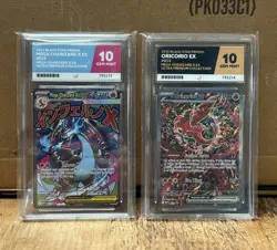 Pokemon Mega Charizard X Ex 023 & Oricorio Ex 024 Promo Graded ACE 10 Bundle 🦖 - Image 5