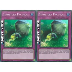 2x SEPOLTURA PACIFICA • (Peaceful Burial) • Super R • CHIM IT077 • 1Ed • YUGIOH! - Image 1