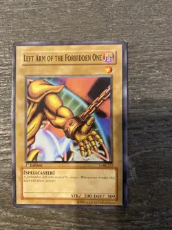 YuGiOh Exodia the Forbidden One LOB-121 LOB-123 LOB-124 1st Edition Set English - Image 4