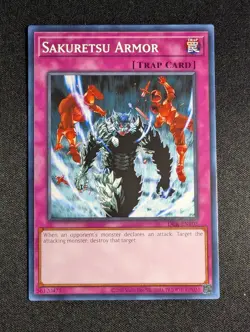 Yugioh Sakuretsu Armor DCR-EN102 Unlimited Common NM - Image 1