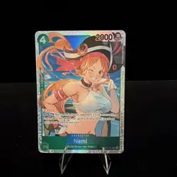 Nami OP14-031 (SR) Azure Sea’s Seven One Piece NM - Image 1