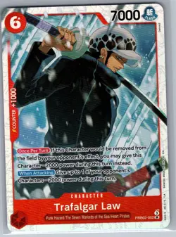 Trafalgar Law - PRB02-002 SR Premium Booster -The Best- Vol. 2 - One Piece - NM - Image 1