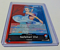 One Piece CCG Nefeltari Vivi Leader EB03-001 Heroines Edition 5000 Bandai - Image 3