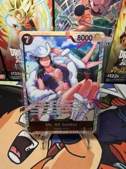 One Piece OP14-084 Ms. All Sunday SR - Image 1