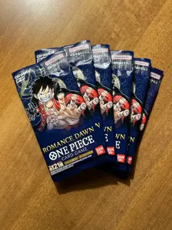One Piece TCG OP01 Romance Dawn Booster Packs JAP SEALED 🇯🇵 - Image 2