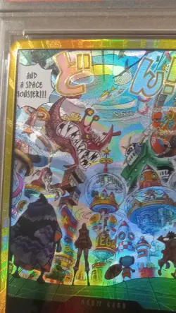 One Piece Don!! Card OP14-EB04 Egghead-Gold Foil Don!! Namco PSA 9 2026 EN - Image 4