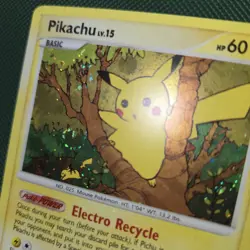 WHOLE SWIRL 🌀💫 Pikachu DP16 Diamond & Pearl Cosmo Promo Holo 2007 Pokemon Card - Image 2