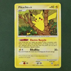 WHOLE SWIRL 🌀💫 Pikachu DP16 Diamond & Pearl Cosmo Promo Holo 2007 Pokemon Card - Image 3