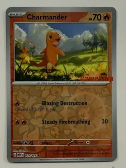 Charmander - (GameStop Exclusive) 004/165 Miscellaneous Cards & Products RH NM/M - Image 1