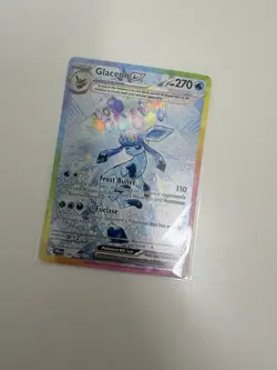 Glaceon ex 150/131 Prismatic Evolutions Rare Holo 270 HP Pokemon Card - Image 1