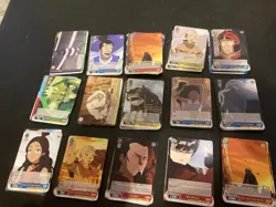 Avatar Weiss Schwarz Lot of About 170 Cards Last Airbender Decks CCG TCG Anime - Image 1