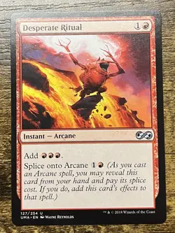 Desperate Ritual 127 Ultimate Masters Uncommon Magic: The Gathering NM - Image 1