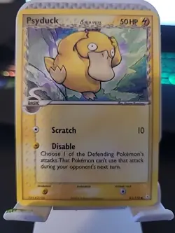 Pokemon Card 2006 EX Holon Phantoms Delta Species Common Psyduck 81/110 NM-LP - Image 1