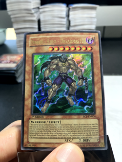Yugioh Destiny Hero Dreadmaster EOJ-EN004 1st Edition Super Rare - VLP-NM 💎 - Image 1