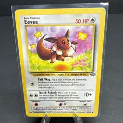 Pokemon Jungle Eevee – MP – Original Vintage 51/64 - Image 1