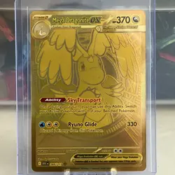 Mega Dragonite Ex 295/217 GOLD HYPER RARE POKEMON ASCENDED HEROES - Image 1