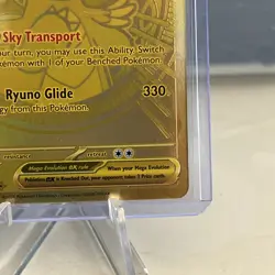 Mega Dragonite Ex 295/217 GOLD HYPER RARE POKEMON ASCENDED HEROES - Image 5