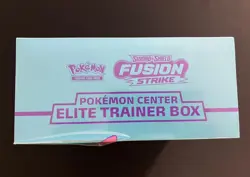 Fusion Strike Pokemon Center Exclusive Sword & Shield ETB Sealed View Photos! - Image 3