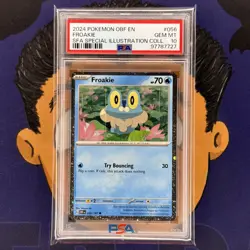💎PSA 10 GEM MINT 2024 Pokemon Shrouded Fable Illustration FROAKIE #056 Promo - Image 2