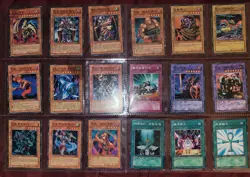 yugioh 18 card lot all chinese 2001 2002 2003 2004 2005 cards vintage - Image 1