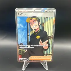 Pokemon TCG Ruffian Ultra Rare Full Art 191/159 Sv09 Journey Together English - Image 1