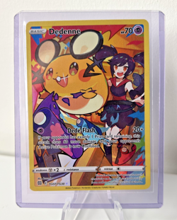 Pokemon TCG Dedenne Sword & Shield Mfg: Brilliant Stars Tg07/Tg30 Holo Secret... - Image 1