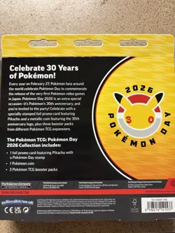 Set of Two: Pokemon TCG: Pokemon Day 2026 Collection New Sealed - Image 3