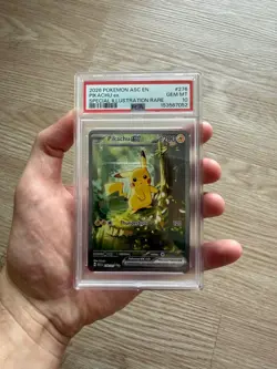 POKEMON ASC EN-ASCENDED HEROES 2026 SPECIAL ILLUSTRATION RARE PIKACHU EX PSA 10 - Image 1