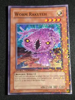 Yugioh Worm Rakuyeh DT02-EN085 Common Duel Terminal 2 LP - Image 1