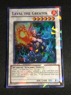 Yugioh Laval the Greater DT05-EN038 Super Rare Duel Terminal 5 LP - Image 1